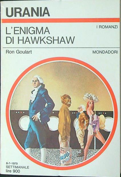 L' enigma di Hawkshaw - Ron Goulart - copertina