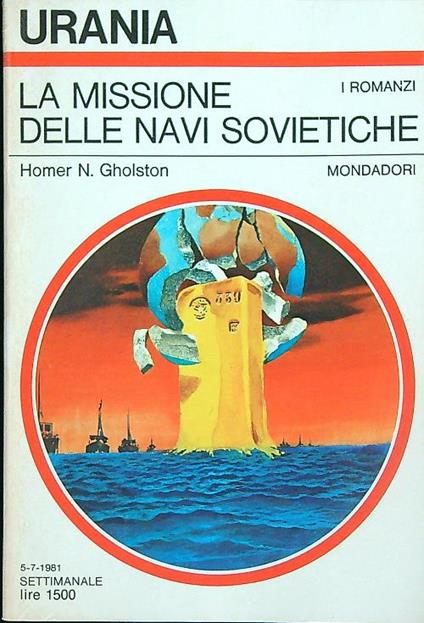 La missione delle navi sovietiche - Homer Gholston - copertina