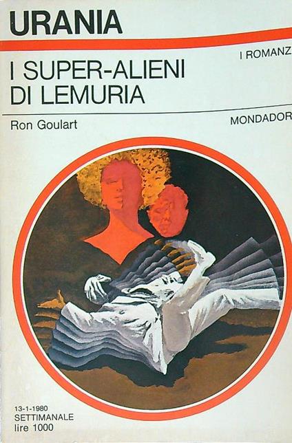 I super-alieni di lemuria - Ron Goulart - copertina