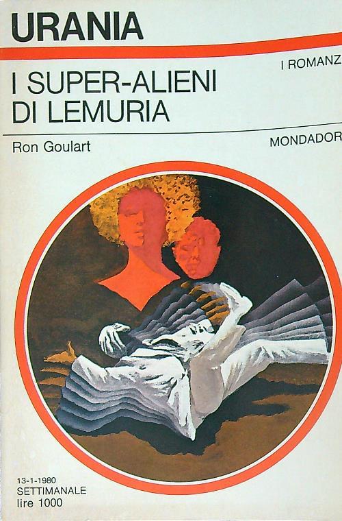 I super-alieni di lemuria - Ron Goulart - copertina