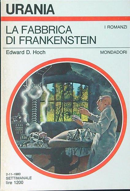 La  fabbrica di Frenkenstein - Edward D. Hoch - copertina