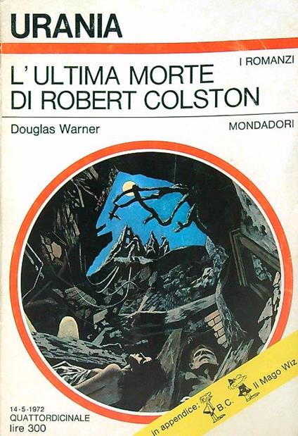 L' Ultima Morte di Robert Colston - Douglas Warner - copertina