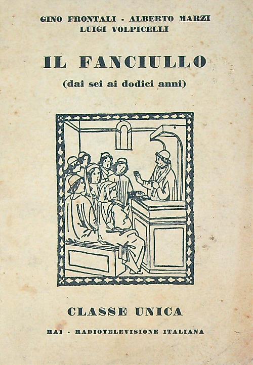 Il fanciullo (dai sei ai dodici anni) - copertina