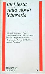 Inchiesta sulla storia letteraria