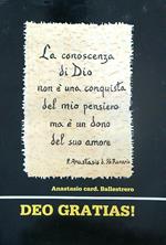 Deo Gratias!