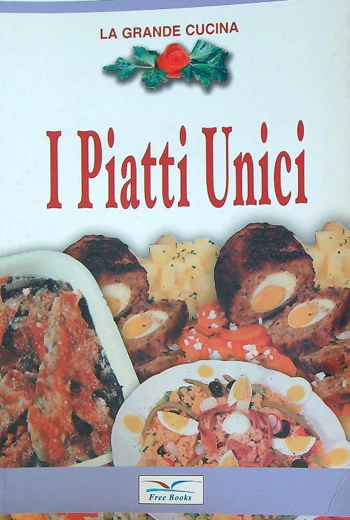 I piatti unici - copertina