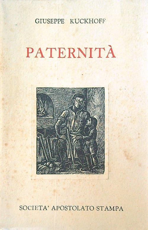 Paternità - Giuseppe Kuckhoff - copertina