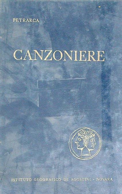 canzoniere  - Petrarca - copertina