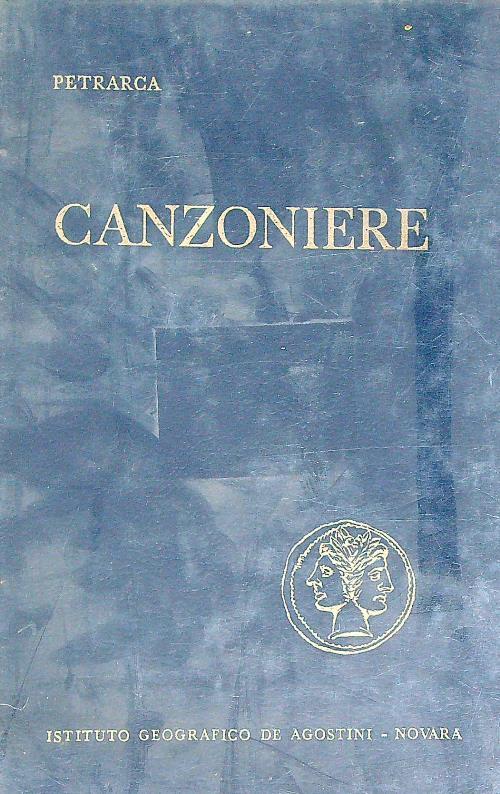 canzoniere  - Petrarca - copertina