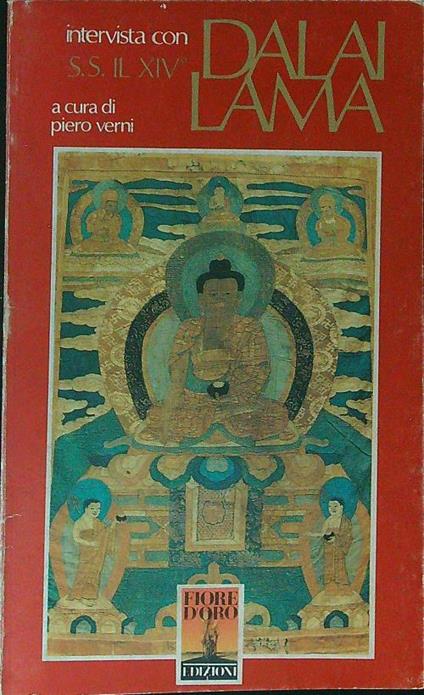 Intervista con S.S. Il XIV Dalai Lama - Piero Verni - copertina