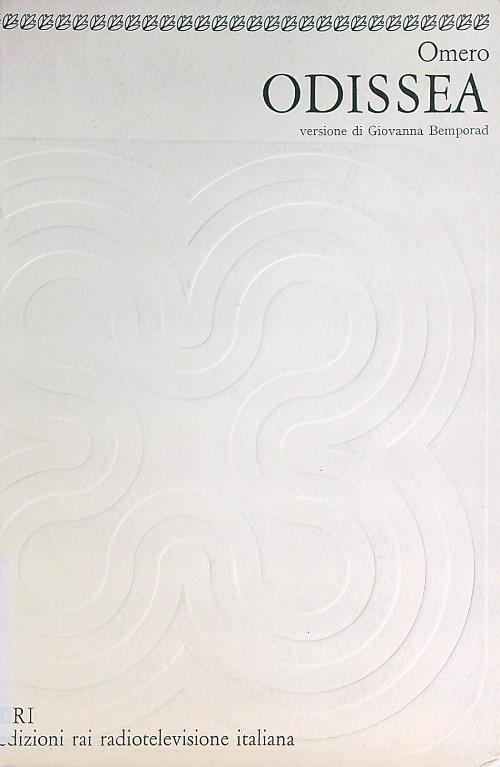 Odissea - Omero - copertina