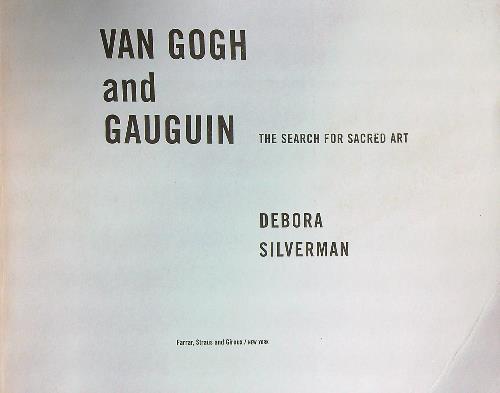 Van gogh and gauguin - Debora Silverman - copertina