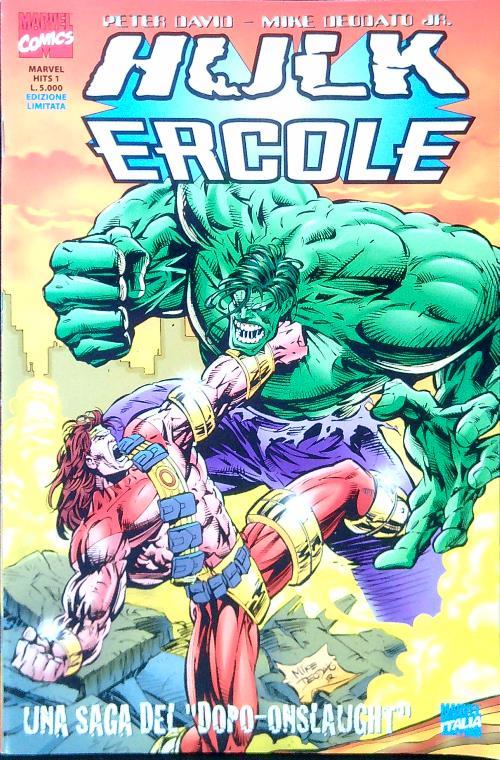 Hulk Ercole - Marvel Hits 1 - Peter David - copertina