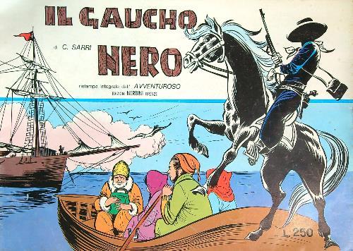 Il gaucho nero - C. Sarri - copertina