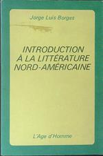 Introduction a la litterature nord-Americaine