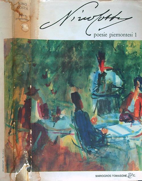 Poesie piemontesi 1 - Nino Costa - copertina