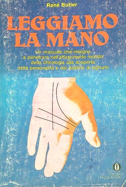 Leggiamo la mano - Renè Butler - copertina