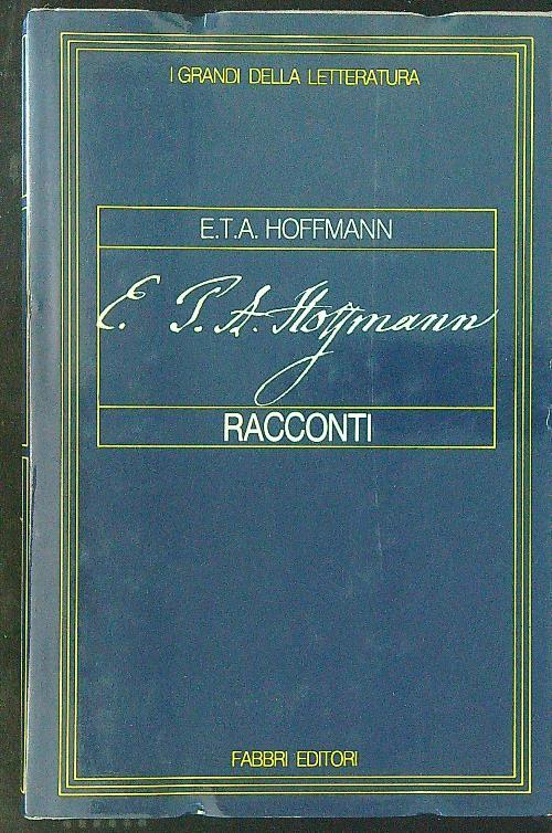 Racconti - E.T.A. Hoffmann - copertina