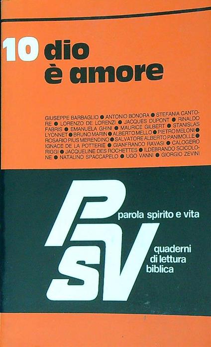 Dio è amore - copertina