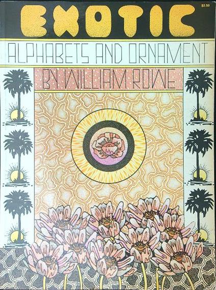 Exotic Alphabets and ornament  - William Rowe - copertina