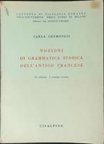 Nozioni di grammatica storica dell'antico Francese