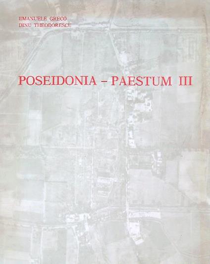 Poseidonia-Paestum. III: Forum nord - Emanuele Greco - copertina