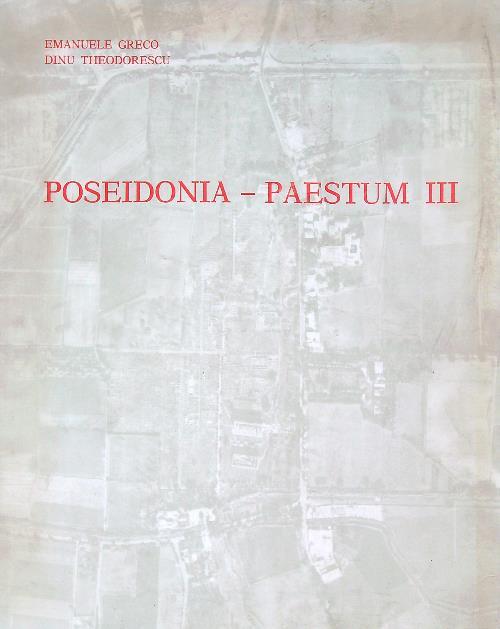 Poseidonia-Paestum. III: Forum nord - Emanuele Greco - copertina
