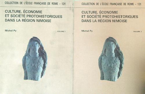 Culture, economie et societe protohistoriques dans la region nimoise. 2vv - Michel Py - copertina