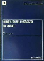 Considerazioni sulla psicoacustica del cantante