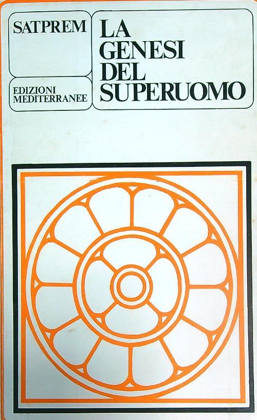 La genesi del superuomo  - Satprem - copertina