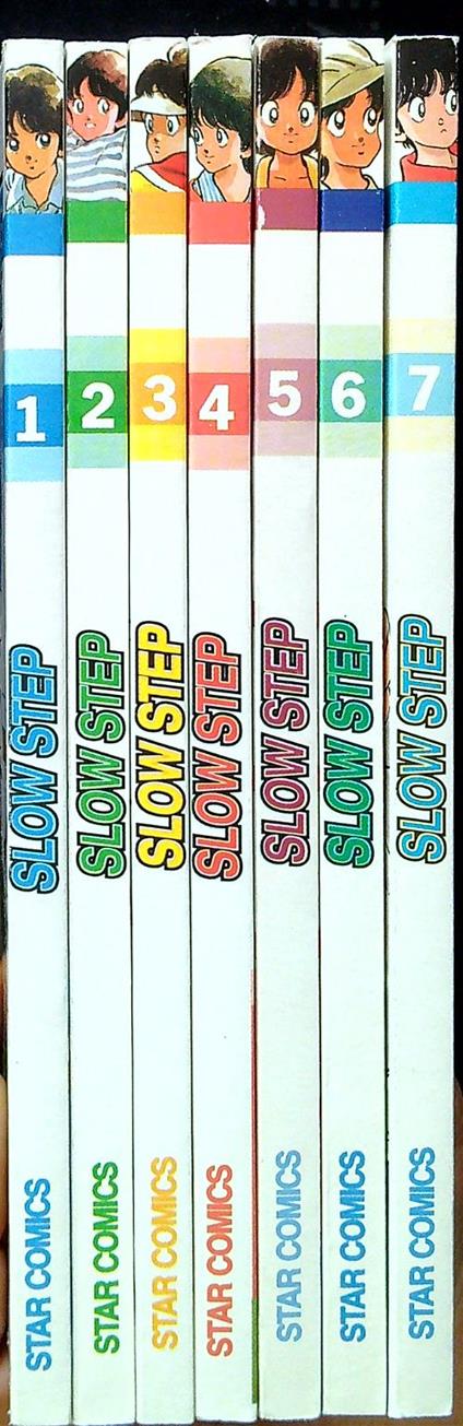 Slow Step. 7 Volumi - Mitsuru Adachi - copertina