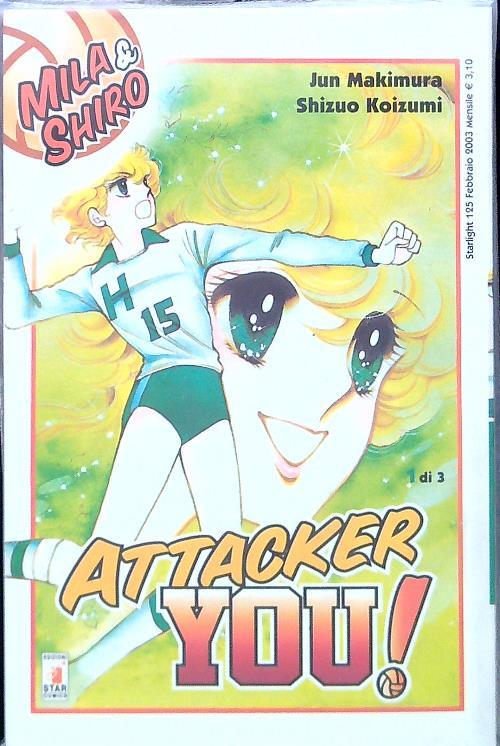Attacker You! 3 Volumi - J. Makimura - copertina