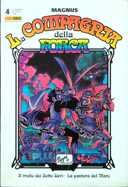 La compagnia della forca 4 - Magnus - copertina