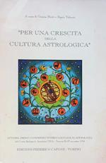 Per una crescita della cultura astrologica