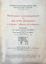 manifestazioni otorinolaringologiche della malattia reumatica