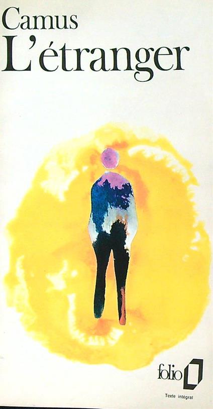L' étranger - Albert Camus - copertina
