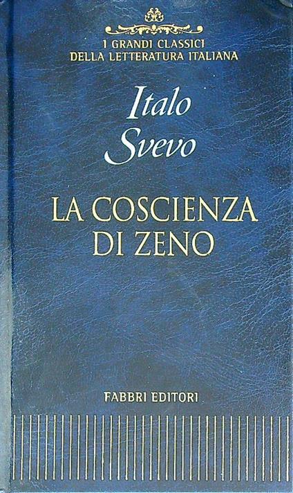 La coscienza di Zeno - Italo Svevo - copertina