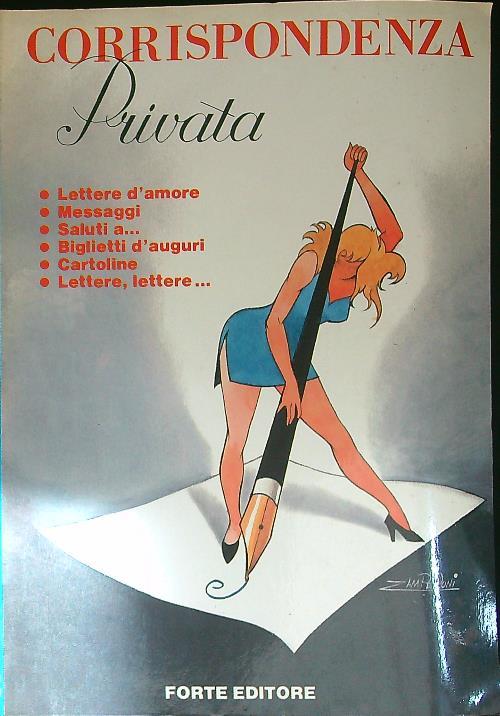 Corrispondenza privata - copertina