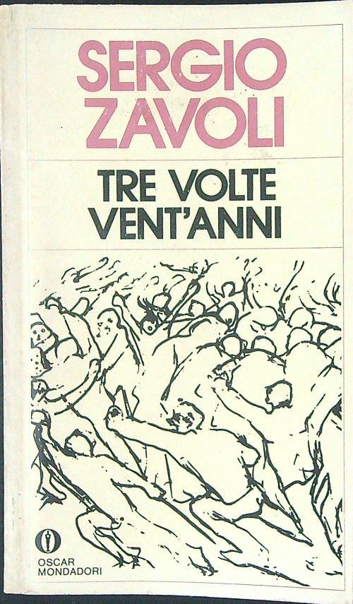 Tre volte vent'anni - Sergio Zavoli - copertina
