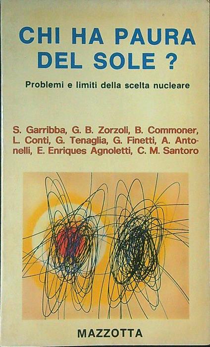 Chi ha paura del sole? - copertina