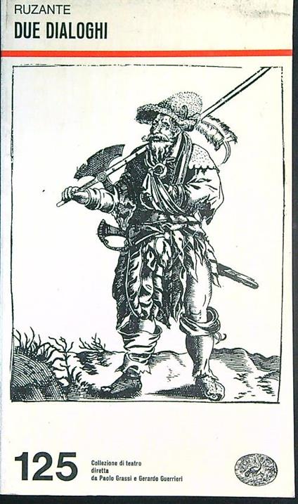 Due dialoghi - Ruzante - copertina