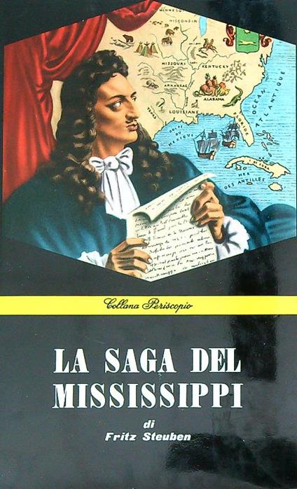 La saga del Mississippi  - Fritz Steuben - copertina