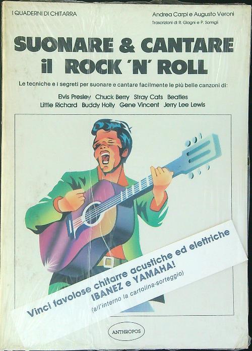 Suonare & cantare il rock 'n' roll - A. Carpi - copertina