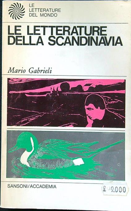 Le letterature della Scandinavia - Mario Gabrieli - copertina