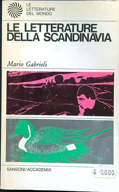 Le letterature della Scandinavia - Mario Gabrieli - copertina