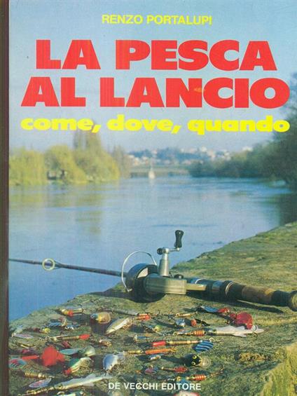 La pesca al lancio - Renzo Portalupi - copertina