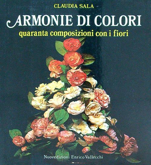 Armonie di colori  - Claudia Sala - copertina
