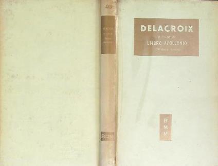 delacroix - Umbro Apollonio - copertina
