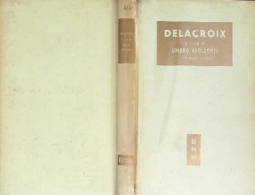 delacroix - Umbro Apollonio - copertina