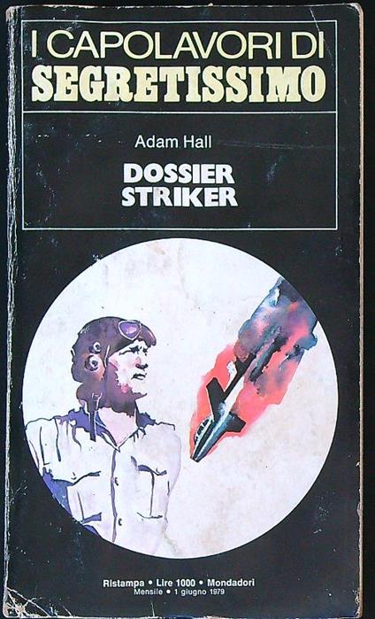 Dossier Striker - Adam Hall - copertina